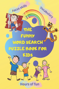 Funny Word Search Puzzle Book for Kids