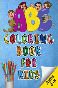 ABC Coloring Book For Kids