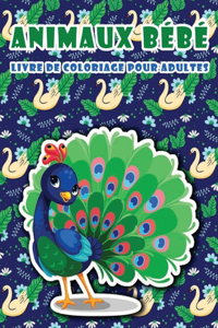 Livre de coloriage animaux bébé pour adultes