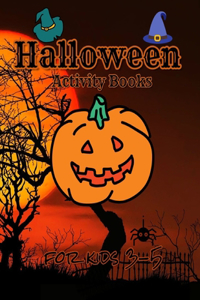 Halloween activity books for kids 3-5