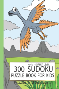 300 Sudoku Puzzle Book for Kids