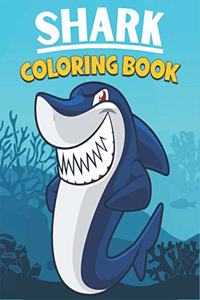 Shark Coloring Book