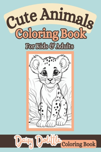 Cute Animals Coloring Book