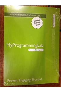 Mylab Programming with Pearson Etext -- Access Card -- For Starting Out with C++