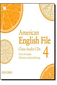 American English File Level 4: Class Audio CDs (3)