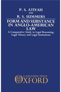 Form and Substance in Anglo-American Law