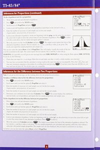 Graphing Calculator Study Card for Statistics