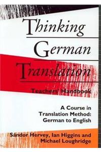 Thinking German Translation Teacher Handbook