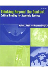 Thinking Beyond the Content: Critical Reading for Academic Success