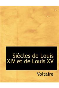 Siaucles de Louis XIV Et de Louis XV