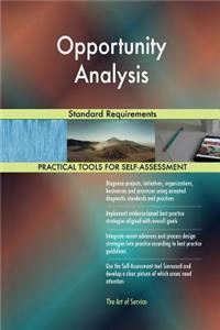 Opportunity Analysis Standard Requirements