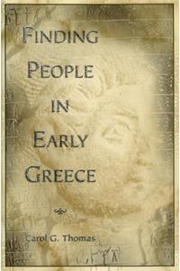 Finding People in Early Greece