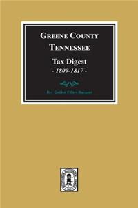Greene County, Tennessee Tax Digests, 1809-1817.