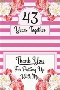 43rd Anniversary Journal