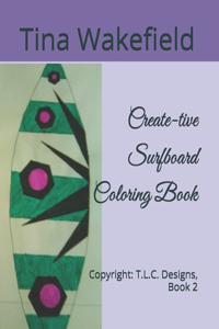 Create-tive Surfboard Coloring Book