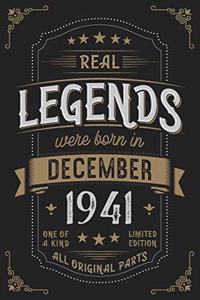 Real Legends were born n Dezember 1941