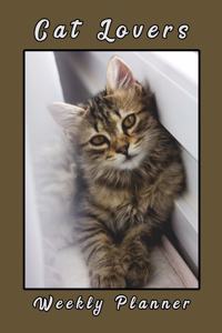 Cat Lovers Weekly Planner