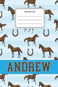 Composition Book Andrew