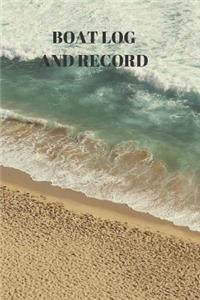 Boat Log and Record