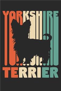 Yorkshire Terrier Journal - Vintage Yorkshire Terrier Notebook - Gift for Yorkshire Terrier Lovers