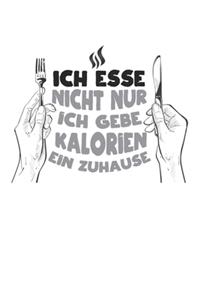 Ich esse nicht nur ich gebe Kalorien ein Zuhause