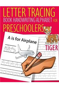 Letter Tracing Book Handwriting Alphabet for Preschoolers TIGER