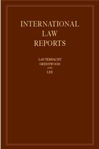 International Law Reports: Volume 154