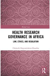 Health Research Governance in Africa