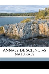 Annaes de Sciencias Naturaes Volume 7