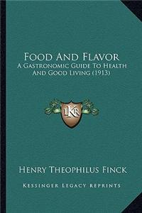 Food and Flavor