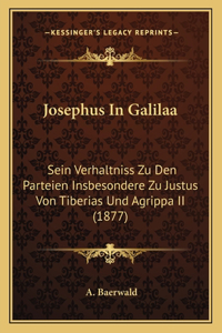 Josephus In Galilaa