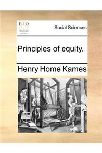 Principles of Equity.