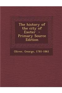 History of the City of Exeter