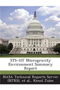 Sts-107 Microgravity Environment Summary Report