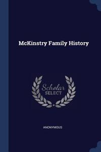 McKinstry Family History