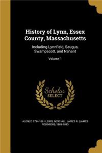 History of Lynn, Essex County, Massachusetts