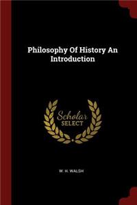Philosophy Of History An Introduction