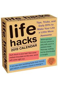 Life Hacks 2019 Day-To-Day Calendar