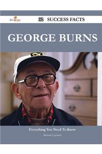 George Burns 32 Success Facts - Everything You Need to Know about George Burns