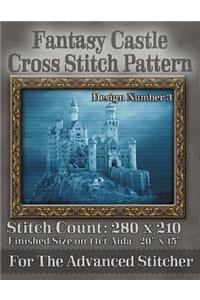 Fantasy Castle Cross Stitch Pattern