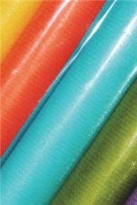 Colorful Rolls of Christmas Wrapping Paper Journal