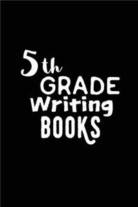 5th Grade Writing Books