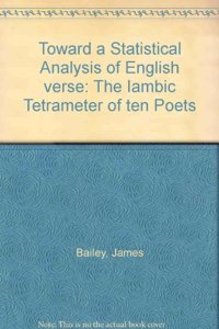 Toward a Statistical Analysis of English verse