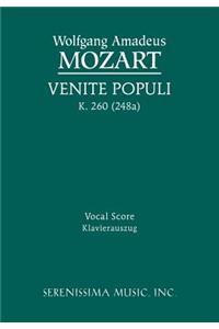 Venite populi, K.260 / 248a
