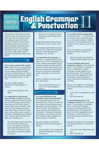 English Grammar & Punctuation II (Speedy Study Guide)