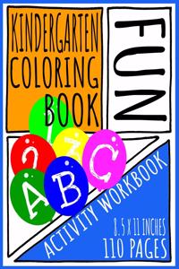 Kindergarten Coloring Book Fun