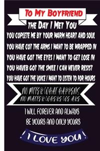 To My Boyfriend the Day I Met You