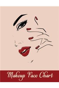 Makeup Face Chart