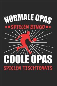 Normale Opas spielen Bingo Coole Opas Spielen Tischtennis