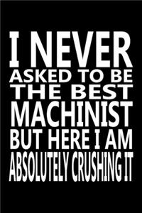 I never asked to be The Best Machinist, But Here I am Absolutely Crushing it